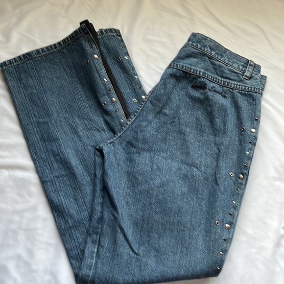 Harley Davis women’s jeans with matching tank top. Preowned - Picture 11 of 12